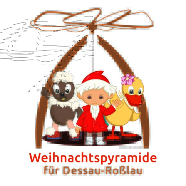 Titelbild der Spendenaktion "Eine Weihnachtspyramide für Dessau-Roßlau"